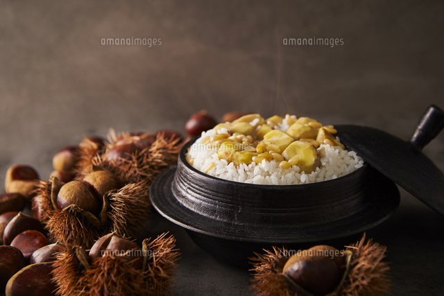 栗ご飯 の写真素材 イラスト素材 アマナイメージズ