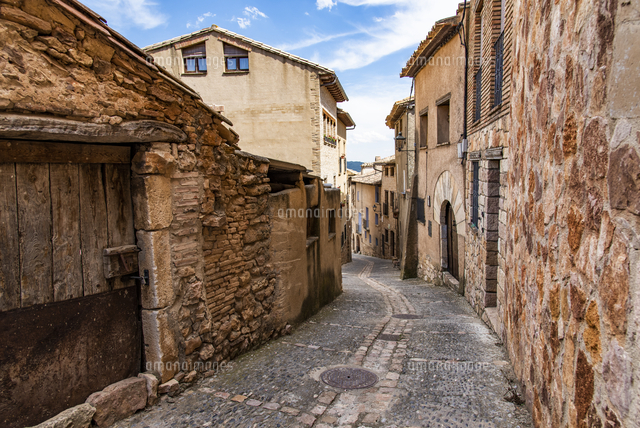 スペインの村落風景