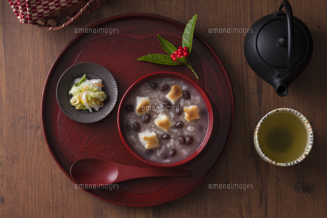 小豆粥 の写真素材 イラスト素材 アマナイメージズ
