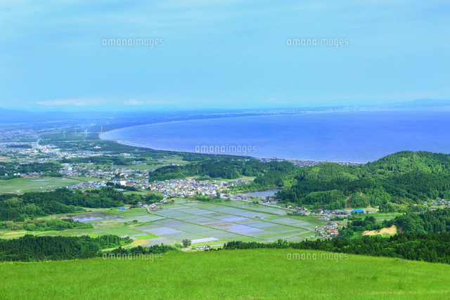 男鹿半島 入道崎のなまはげ立像[10922002758]の写真・イラスト素材