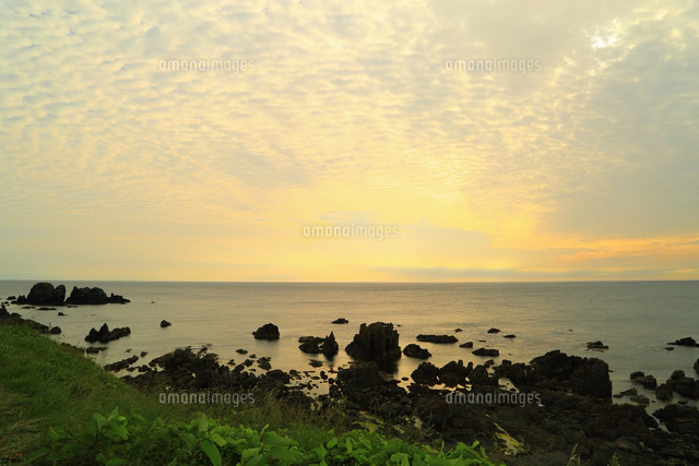 男鹿半島 入道崎のなまはげ立像[10922002758]の写真・イラスト素材
