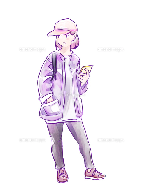 キャップのイラスト素材 アマナイメージズ