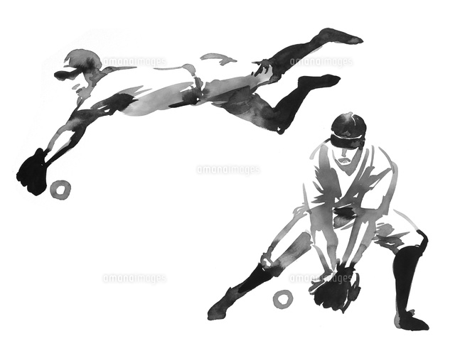 野手 の写真素材 イラスト素材 アマナイメージズ