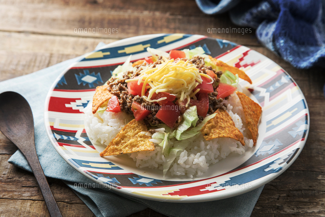 タコライス の写真素材 イラスト素材 アマナイメージズ