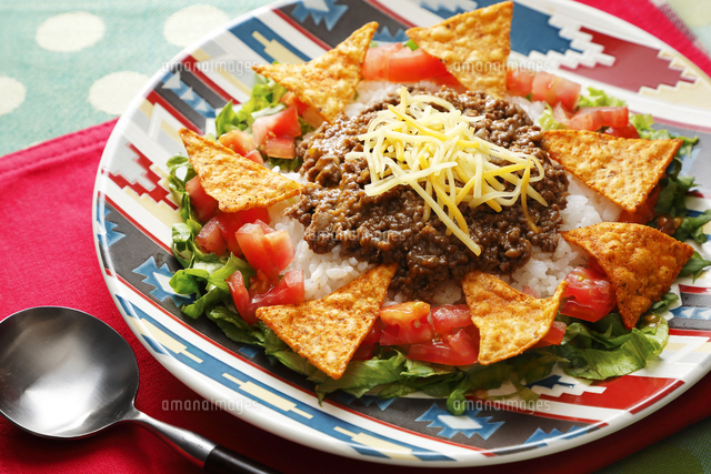 タコライス の写真素材 イラスト素材 アマナイメージズ