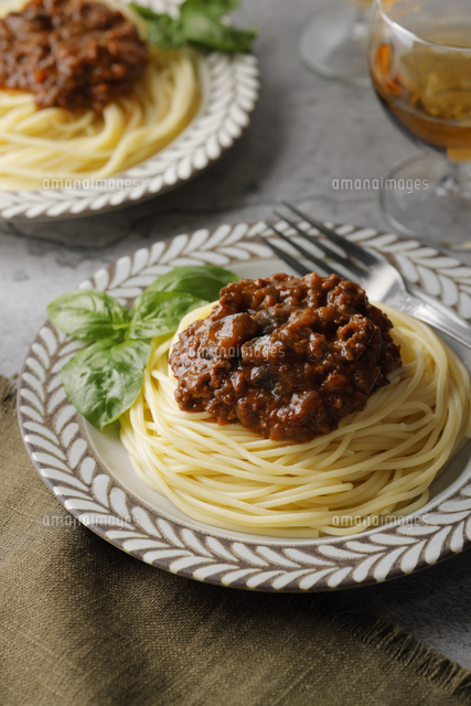 ミートソーススパゲティ の写真素材 イラスト素材 アマナイメージズ
