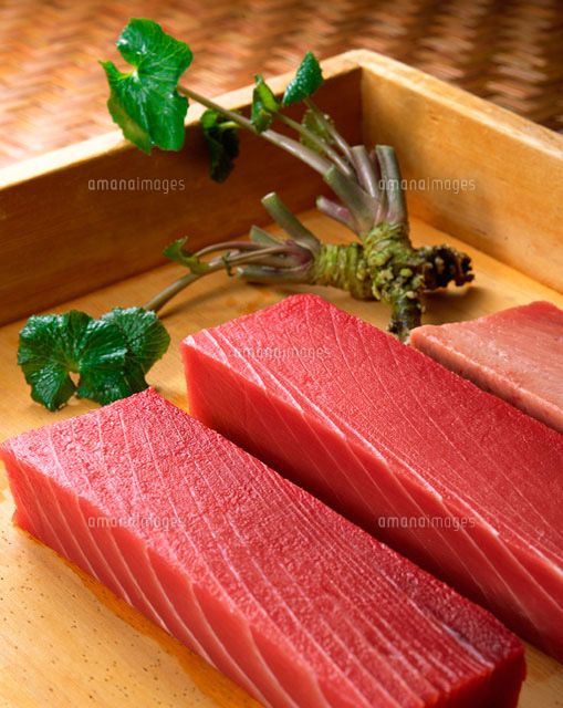 マグロの刺身 の写真素材 イラスト素材 アマナイメージズ