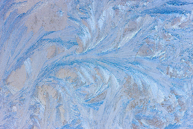 窓ガラスに付いた霜[11002054414]の写真・イラスト素材｜アマナイメージズ