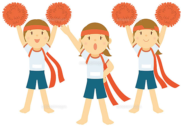 運動会のイラスト素材 アマナイメージズ