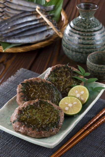 鰯のさんが焼き の写真素材 イラスト素材 アマナイメージズ