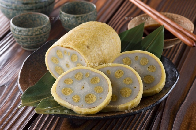 辛子蓮根 の写真素材 イラスト素材 アマナイメージズ