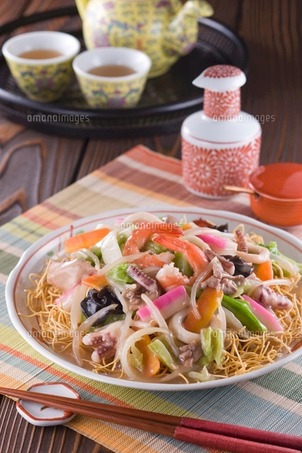 皿うどん の写真素材 イラスト素材 アマナイメージズ 皿うどん の写真素材 イラスト素材 アマナイメージズ