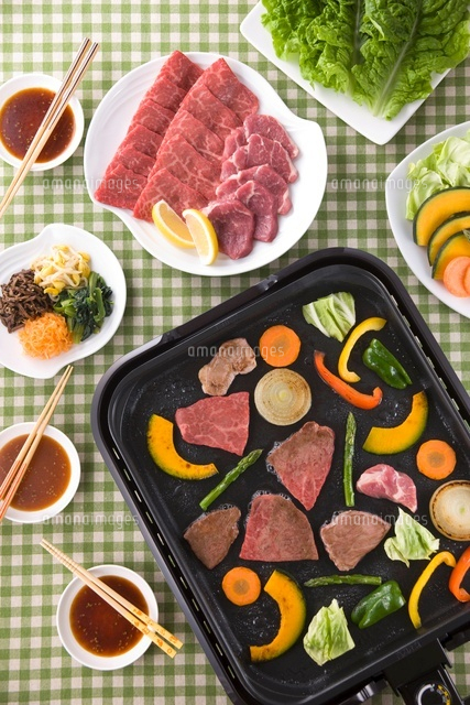 焼肉 の写真素材 イラスト素材 アマナイメージズ