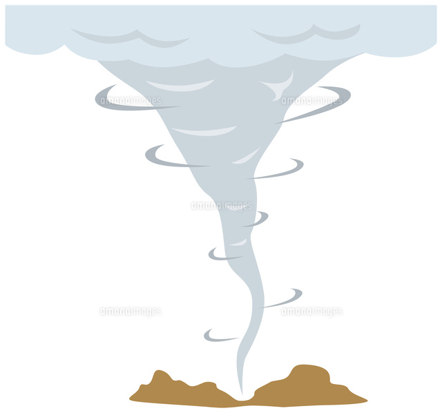 竜巻 の写真素材 イラスト素材 アマナイメージズ