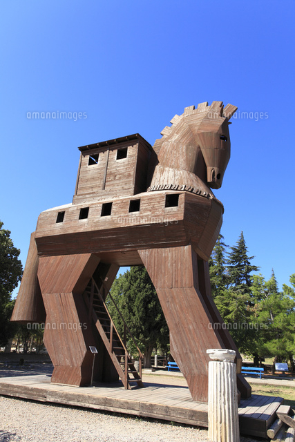 トロイの木馬 の写真素材 イラスト素材 アマナイメージズ