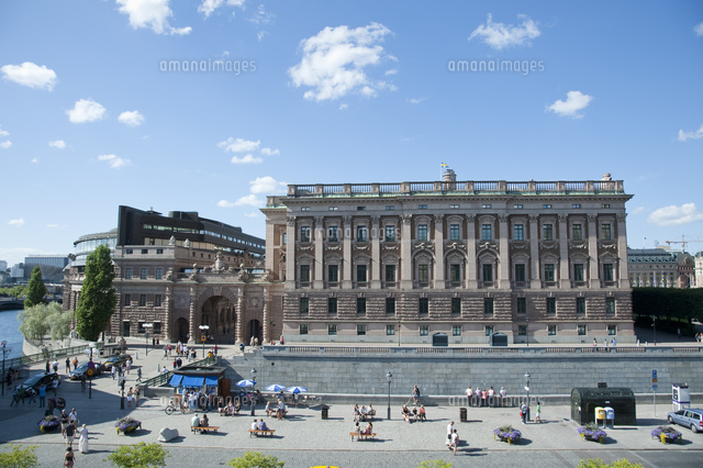 スウェーデン国会議事堂 の写真素材 イラスト素材 アマナイメージズ
