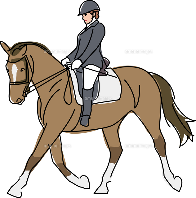 障害者スポーツ 馬術 の写真素材 イラスト素材 アマナイメージズ