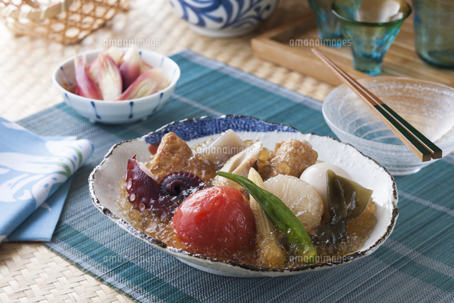 冷製ジュレおでん の写真素材 イラスト素材 アマナイメージズ