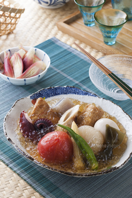 冷製ジュレおでん の写真素材 イラスト素材 アマナイメージズ