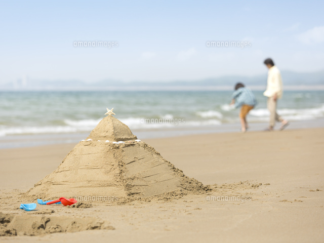 砂の城 の写真素材 イラスト素材 アマナイメージズ