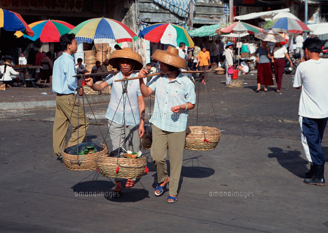 物売り[11007017858]の写真・イラスト素材｜アマナイメージズ 