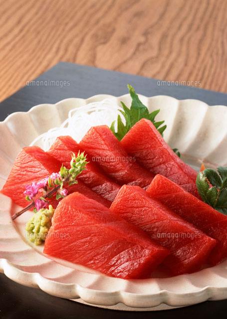 マグロの刺身 の写真素材 イラスト素材 アマナイメージズ