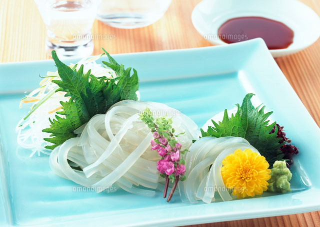 イカの刺身 の写真素材 イラスト素材 アマナイメージズ