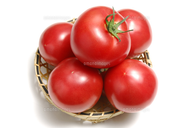 5個のトマト の写真素材 イラスト素材 アマナイメージズ