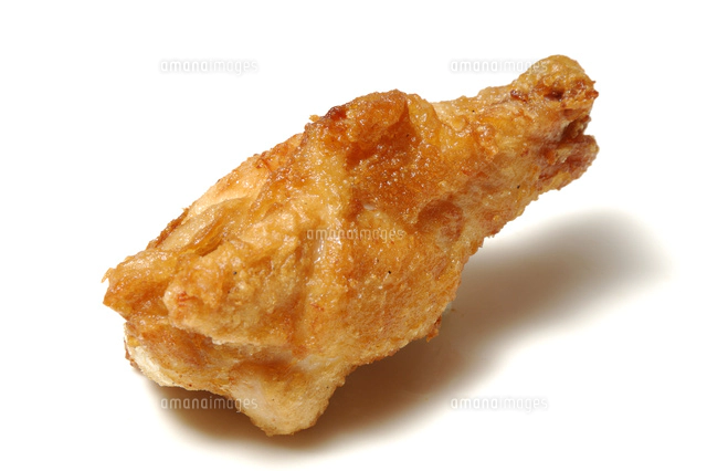 1個の唐揚げ の写真素材 イラスト素材 アマナイメージズ