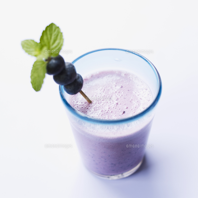 Blueberry Shake の写真素材 イラスト素材 アマナイメージズ