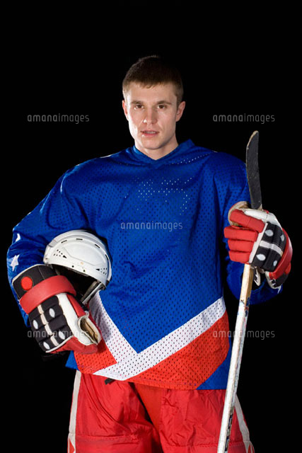 Portrait Of An Ice Hockey Player の写真素材 イラスト素材 アマナイメージズ Portrait Of An Ice Hockey Player の写真素材 イラスト素材 アマナイメージズ