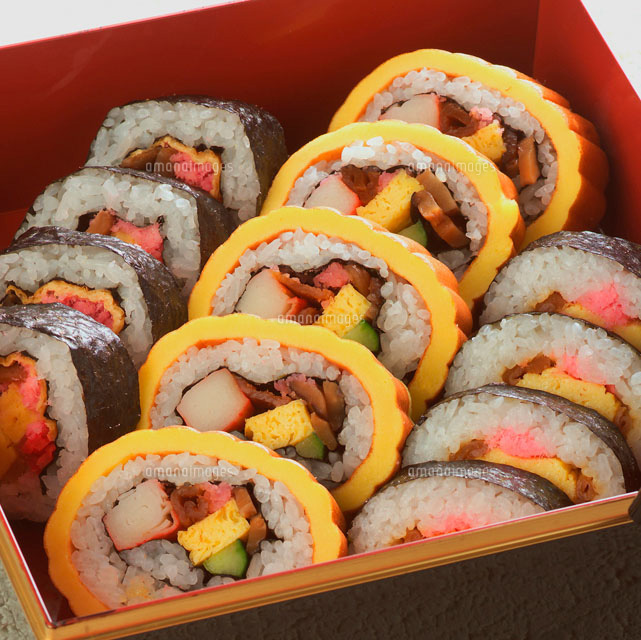 太巻き寿司 の写真素材 イラスト素材 アマナイメージズ