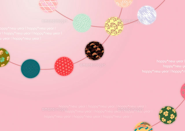 毬の正月のイメージ の写真素材 イラスト素材 アマナイメージズ