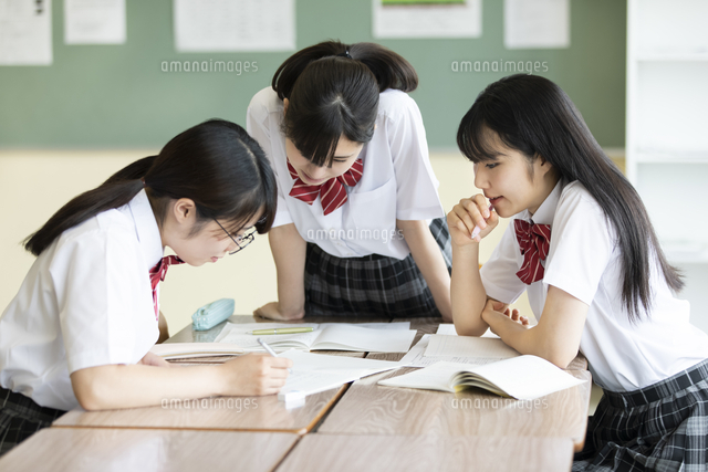 女子大学生集合写真 