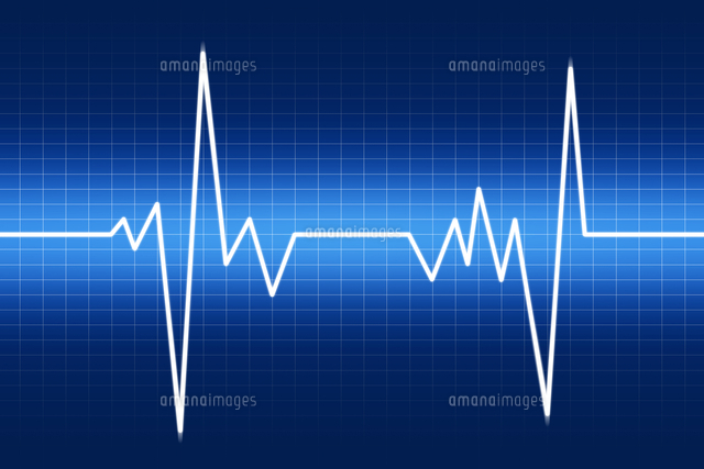 波形と格子模様 Cg の写真素材 イラスト素材 アマナイメージズ