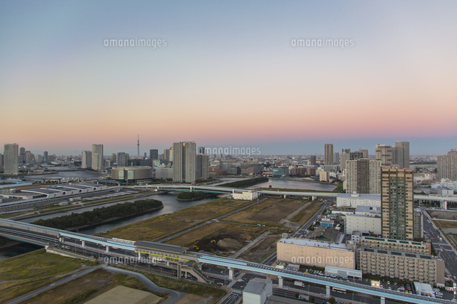 東京オリンピック施設建設予定地と豊洲 有明周辺のビル群 11019037324 の写真素材 イラスト素材 アマナイメージズ
