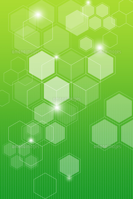 六角形と立方体 Cg の写真素材 イラスト素材 アマナイメージズ