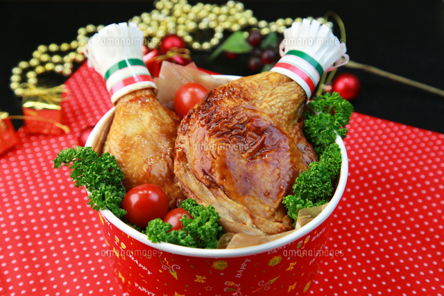 ローストチキン の写真素材 イラスト素材 アマナイメージズ