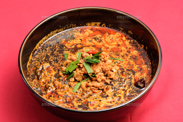 黒胡麻担々麺 の写真素材 イラスト素材 アマナイメージズ