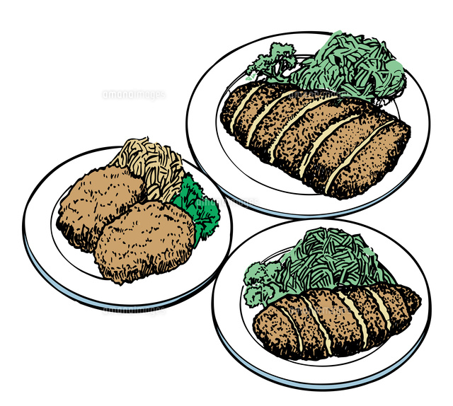 とんかつ の写真素材 イラスト素材 アマナイメージズ