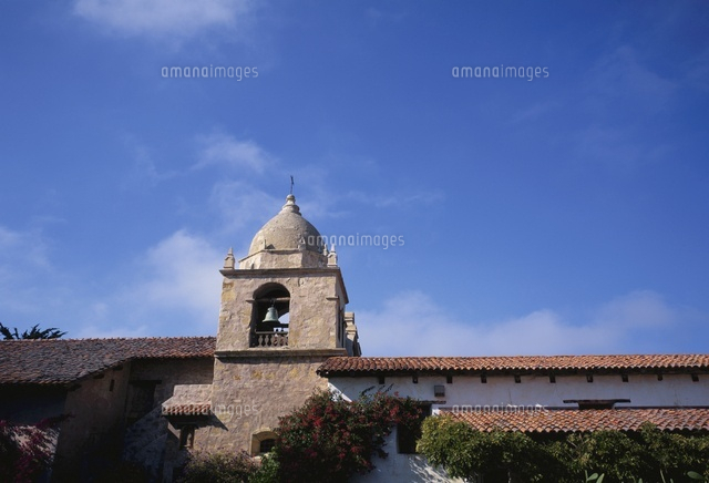カーメル ミッション の写真素材 イラスト素材 アマナイメージズ