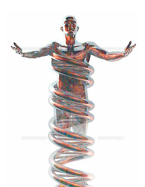 Human Genome Conceptual Artwork の写真素材 イラスト素材 アマナイメージズ