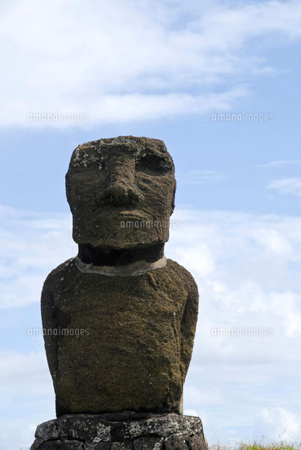 イースター島 モアイ像[11069000999]の写真・イラスト素材｜アマナ