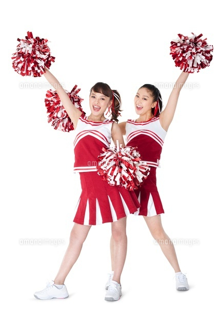 踊るチアリーダー の写真素材 イラスト素材 アマナイメージズ 踊るチアリーダー の写真素材 イラスト素材 アマナイメージズ