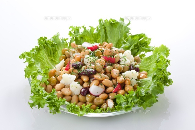 ミックスビーンズサラダ の写真素材 イラスト素材 アマナイメージズ