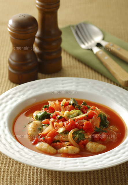 トマトスープ の写真素材 イラスト素材 アマナイメージズ