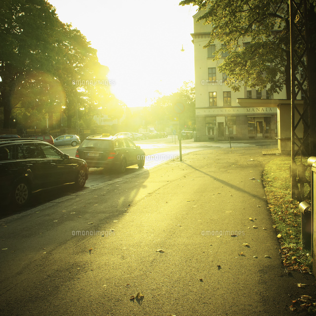ヘルシンキの街並み フィンランド の写真素材 イラスト素材 アマナイメージズ