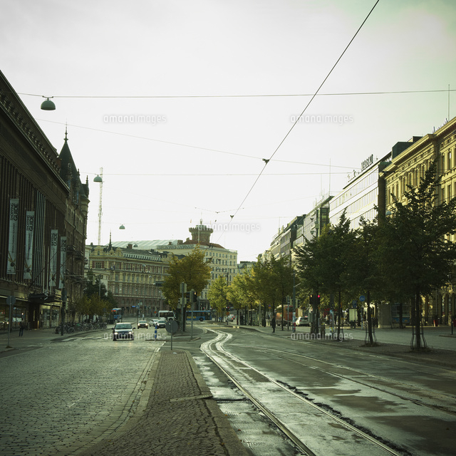 ヘルシンキの街並み フィンランド の写真素材 イラスト素材 アマナイメージズ