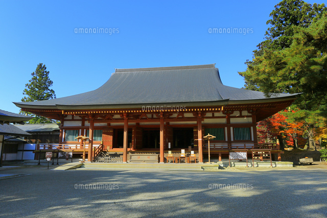 毛越寺本堂 の写真素材 イラスト素材 アマナイメージズ