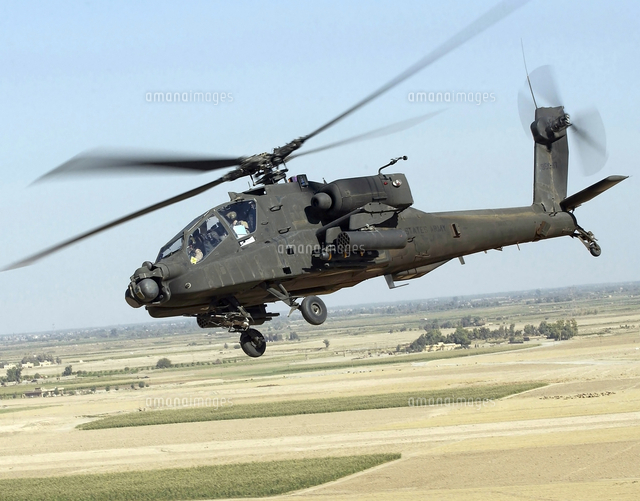 A U.S. Army AH-64D Longbow Apache.[11079018399]の写真・イラスト